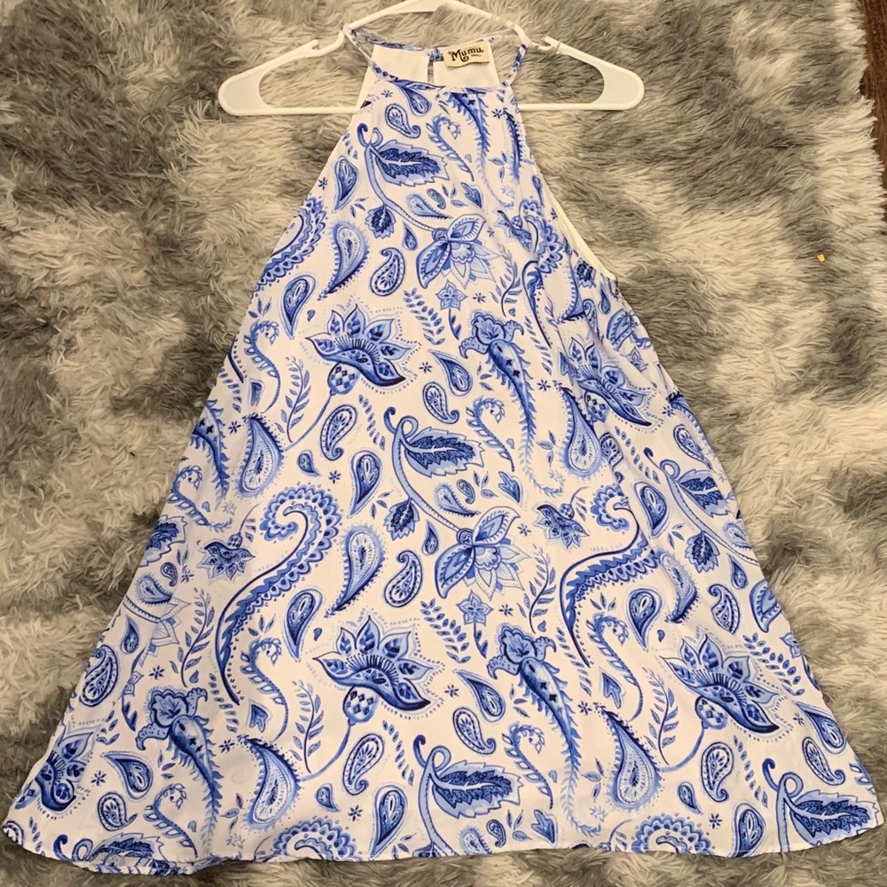 Show Me Your Mumu Trapeze Mini Dress